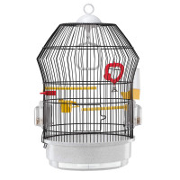 Ferplast of Cage Katy - A round cage for parrots, canaries and other little exotic birds