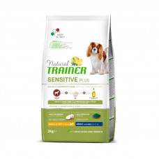 Natural Trainer (Hetero Trener) of Sensitive Plus Adult Mini With Horse - Dry bezzernovy a forage with horse-flesh for adult dogs of small breeds