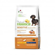 Natural Trainer (Hetero Trener) of Sensitive Adult Mini With Salmon - A dry feed with a salmon for adult dogs of small breeds with sensitive digestion