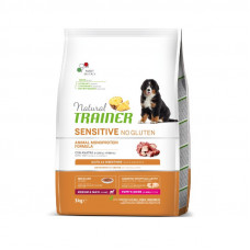 Natural Trainer (Hetero Trener) of Sensitive Puppy&Junior Medium&Maxi With Duck - A dry feed with a duck for puppies of dogs of average and large breeds with sensitive digestion