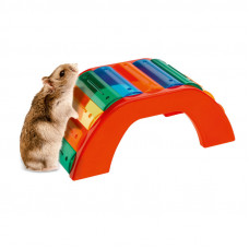 Ferplast of Bridge Multicolor - The plastic bridge for hamsters