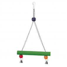 Ferplast of Parrot Swing - A wooden toy for parrots