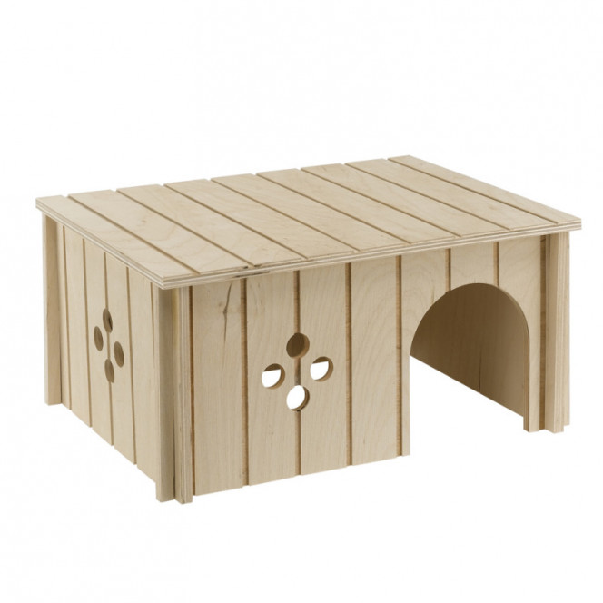 Ferplast of Wodden House Rabbit - A wooden lodge for rabbits