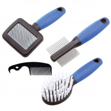 Ferplast of Set Grooming Rod - A set of brushes for a grooming of small animals