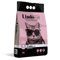 Lindocat Prestige Baby Powder - Bentonite cat litter with aroma of childrens powder