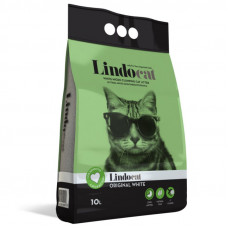 Lindocat Original White - Bentonite cat litter with granules of the small size, without aroma