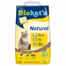 BIOKATS (Biokets) NATURAL NEW - Filler komkuyushchiysya for a cats toilet