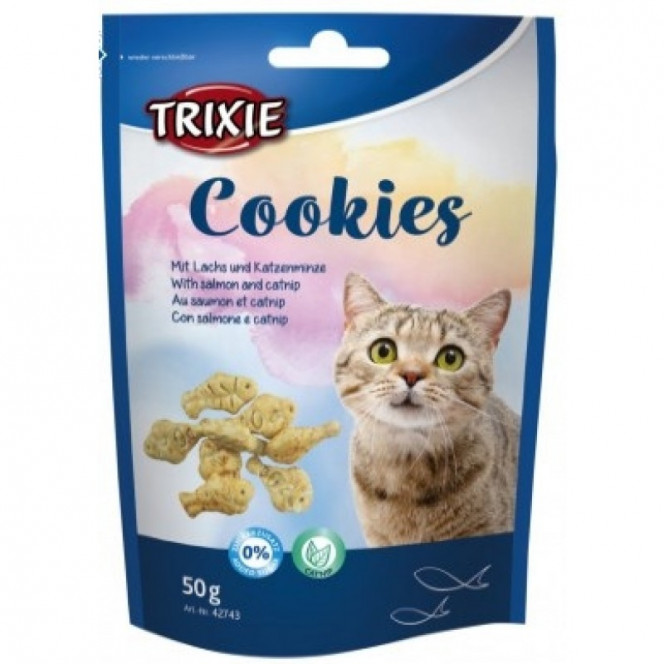 Trixie Cookies - Cookies with a salmon and cat's mint for cats and cats