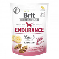 Brit Care (Брит Кеа) Dog Functional Snack Edurance Lamb – Функциональное лакомство с ягненком и бананом для взрослых активных собак всех пород