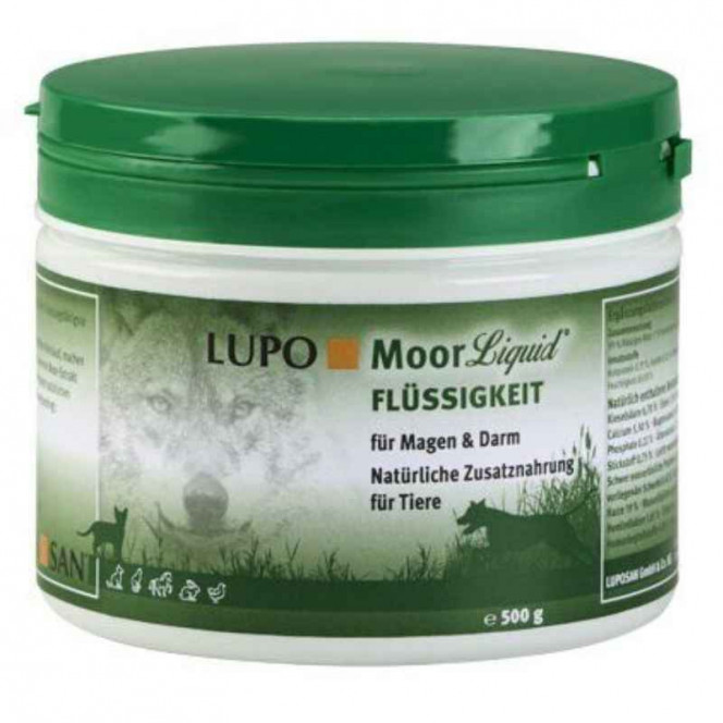 Luposan (Liuposang) LUPO Moorliquid - Additive for health of a GIT at animals and birds