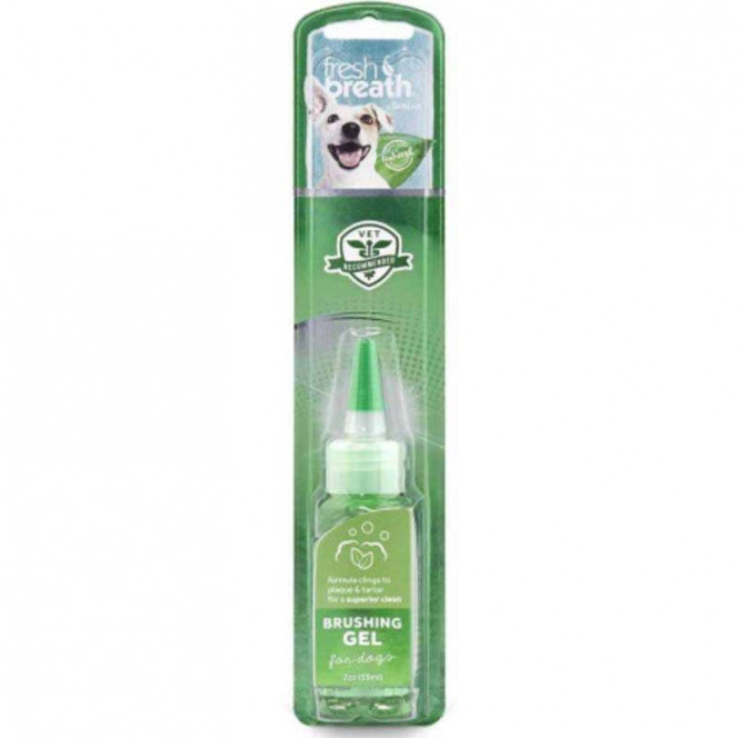 Tropiclean Brushing Gell - Gel for toothbrushing with extract of green tea for dogs