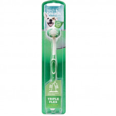 Tropiclean Triple Flex Dog Toothbrush Tropiclean - A toothbrush for dogs