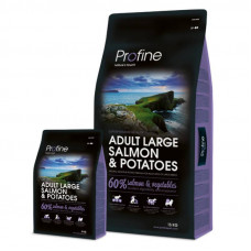 Profine (Professional Ainu) of Dog Adult Large Breed Salmon & Potatoes - A dry feed with a salmon and potatoes for adult dogs of large breeds