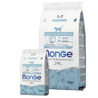 Monge Cat Monoprotein Kitten - A dry feed with a trout for kittens