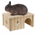 Ferplast of Wodden House Rabbit - A wooden lodge for rabbits