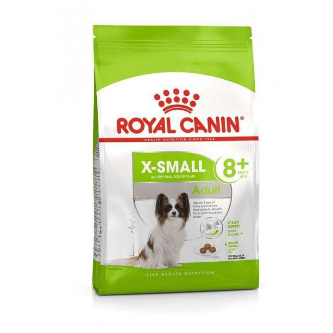 Royal Canin X-Small Mature 8 - The dry feed for tiny dogs is more senior than 8 years