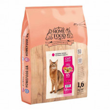 Home Food the Dry feed Healthy skin and gloss of Turkey and Salmon wool for adult cats