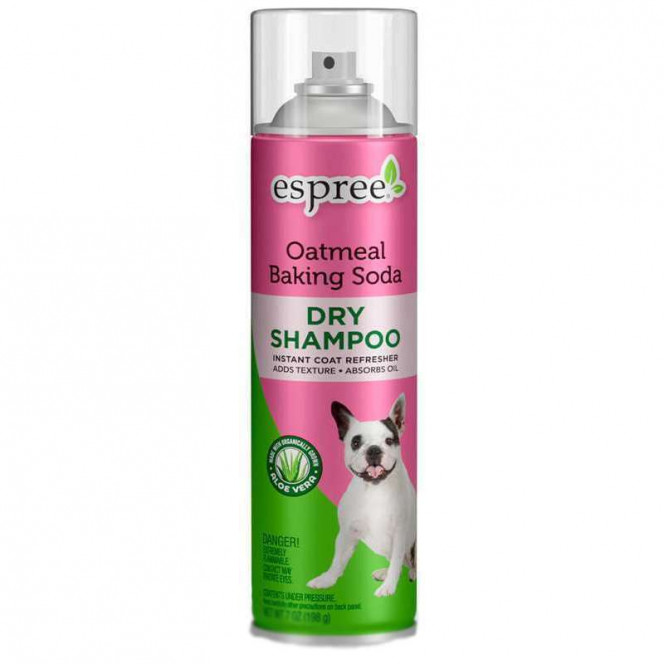 Espree Oatmeal Baking Soda Dry Shampoo - The cleaning dry shampoo for dogs