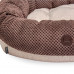 HARLEY & CHO (Harley And Cho) Bagel - An oval plank bed for dogs and cats