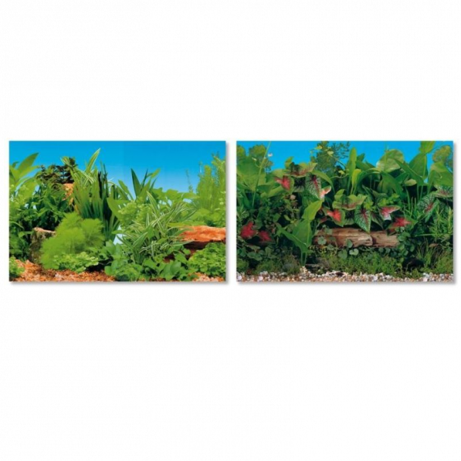 Ferplast of Aquarium background Plants/Plants - Bilateral aquarian background (plants / plants)