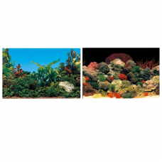 Ferplast of Aquarium background Plants/Corals - A bilateral aquarian background with the drawing (corals / plant)