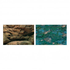 Ferplast of Aquarium background Stones/Bottom - A bilateral aquarian background with the drawing (stones / bottom)