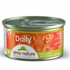 Almo Nature (Almo Natyur) Daily Menu Cat - A tinned forage Mousse with a turkey for cats