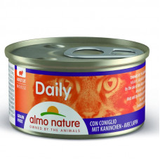 Almo Nature (Almo Natyur) Daily Menu Cat - A tinned forage Mousse with a rabbit for cats