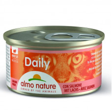 Almo Nature (Almo Natyur) Daily Menu Cat - A tinned forage Mousse with a salmon for cats