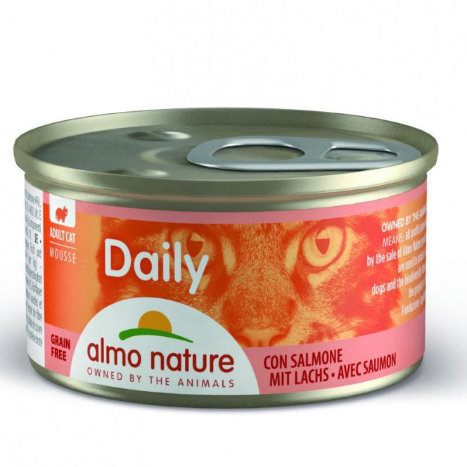 Almo Nature (Альмо Натюр) Daily Menu Cat - Консервированный корм Мусс с лососем для кошек