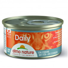 Almo Nature (Almo Natyur) Daily Menu Cat - A tinned forage Mousse with a sturgeon for cats