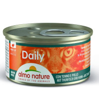 Almo Nature (Альмо Натюр) Daily Menu Cat - Консервированный корм Мусс с тунцом и курицей для кошек