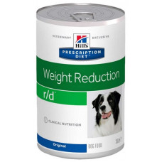 Hills Wet PD Canine r/d Weight Reduction - A tinned forage diet with pork for dogs for weight control maintenance