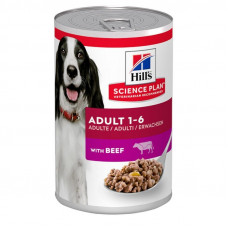 Hills Wet SP Canine Adult Beef – A tinned forage with beef for adult dogs