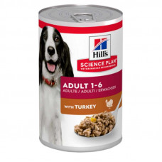 Hills Wet SP Canine Adult Turkey – A tinned forage with a turkey for adult dogs