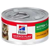 Hills Wet SP Feline Kitten Chicken – A tinned forage with chicken for kittens