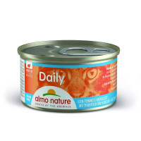 Almo Nature (Альмо Натюр) Daily Menu Cat - Консервированный корм Мусс с тунцом и треской для кошек