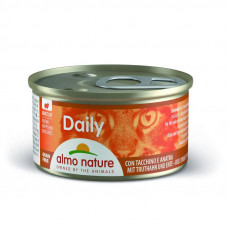 Almo Nature (Almo Natyur) Daily Menu Cat - A tinned forage Pieces in sauce with a turkey and a duck for cats