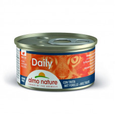 Almo Nature (Almo Natyur) Daily Menu Cat - A tinned forage Pieces in sauce with a trout for cats