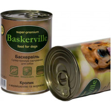 Canned food Baskerville the Rabbit with vermicelli and carrot for dogs