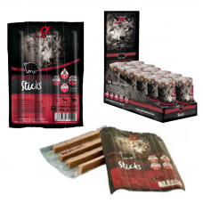 Alpha Spirit DOG Sticks Prosciutto - Semi-damp delicacy with proshutto for dogs