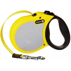 Alcott Visibility Retractable Leashes - A neon lead roulette for dogs of various breeds