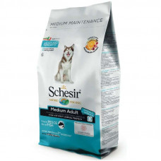 Schesir Dog Medium Adult Fish - A dry monoprotein feed with fish for adult dogs of average breeds