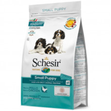 Schesir Dog Small Puppy - A dry monoprotein feed with chicken for puppies pass also small breeds