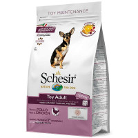 Schesir Dog Toy Adult - A dry monoprotein feed with chicken for adult dogs pass breeds