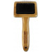 Bamboo Groom (Bembu Grum) Slicker Brush - A brush slicker brush with teeths from stainless steel for pets