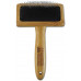 Bamboo Groom (Bembu Grum) Slicker Brush - A brush slicker brush with teeths from stainless steel for pets