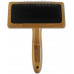 Bamboo Groom (Bembu Grum) Slicker Brush - A brush slicker brush with teeths from stainless steel for pets