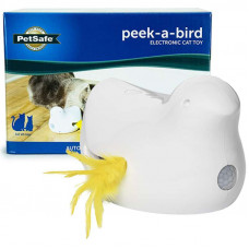 PetSafe Peek-a-Bird Electronic Cat Toy - An interactive toy for cats the Birdie