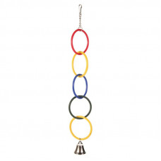 TM Nature the Olympic sweatshirt a ring Toy with a hand bell for budgerigars